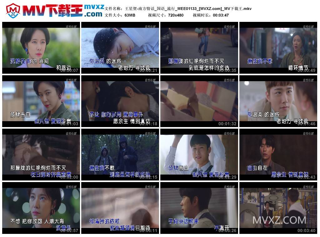 王星贺-南方情话_国语_流行_MEE01133